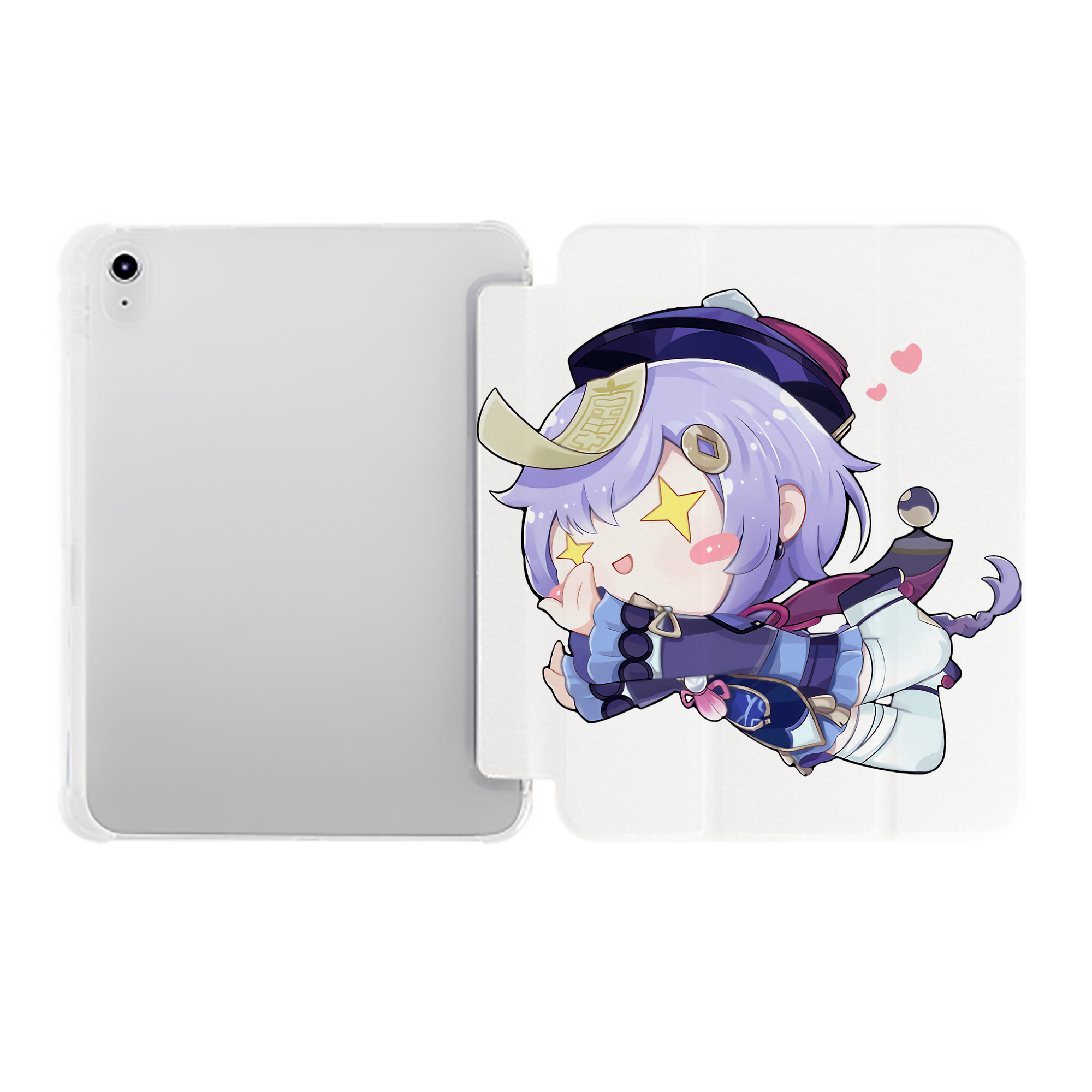 げんし神 七七 なな  genshin Nana IPad ケース ペン収納付き 三つ折りスタンド PUレザー×シリコン 対応機種9.5/10.5/10.9インチ